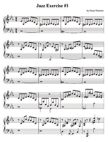 a little jazz exercise oscar peterson pdf viewer