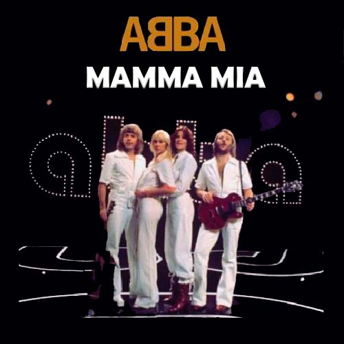 Mamma Mia By ABBA Sheet Music For Piano With Vocal And Guitar Chords