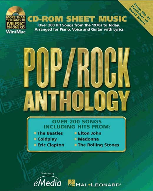 Pop/Rock Anthology Sheet Music