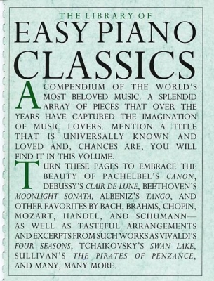 The Library of Easy Piano Classics, Vol. 1