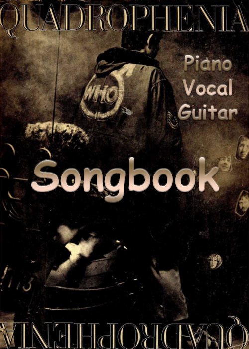 Sheet Music «Quadrophenia» The Who Songbook