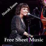 Norah Jones free sheet music